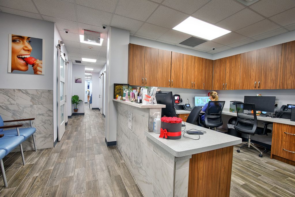 Reception at Hutchinson Metro Dental