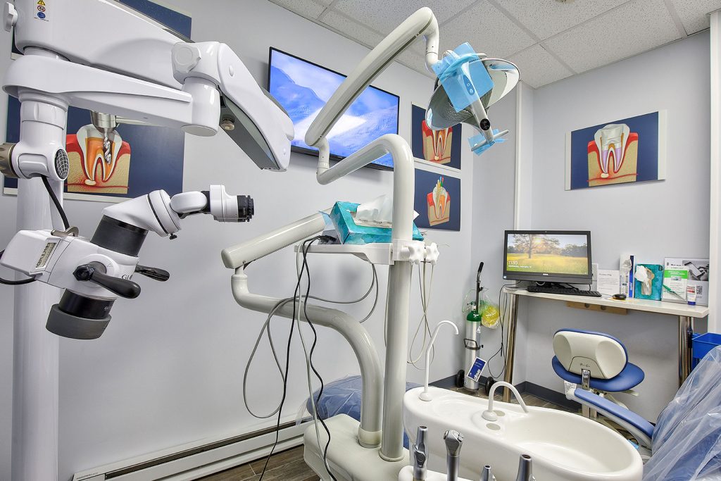 advanced dental microscope at Hutchinson Metro Dental