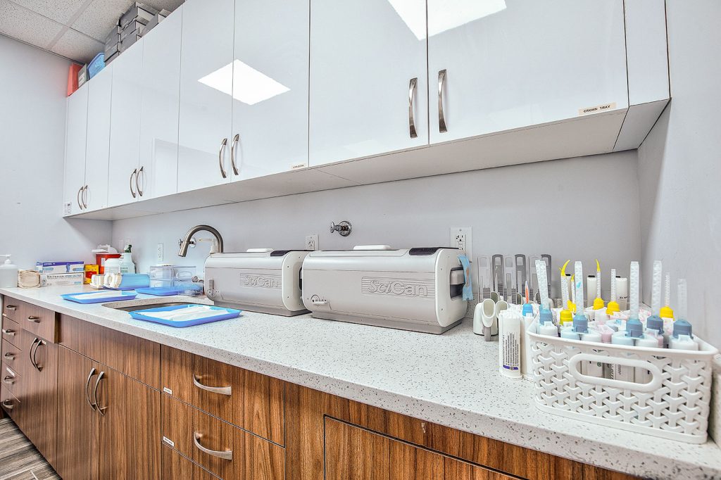 Hutchinson Metro Dental room with dental tools