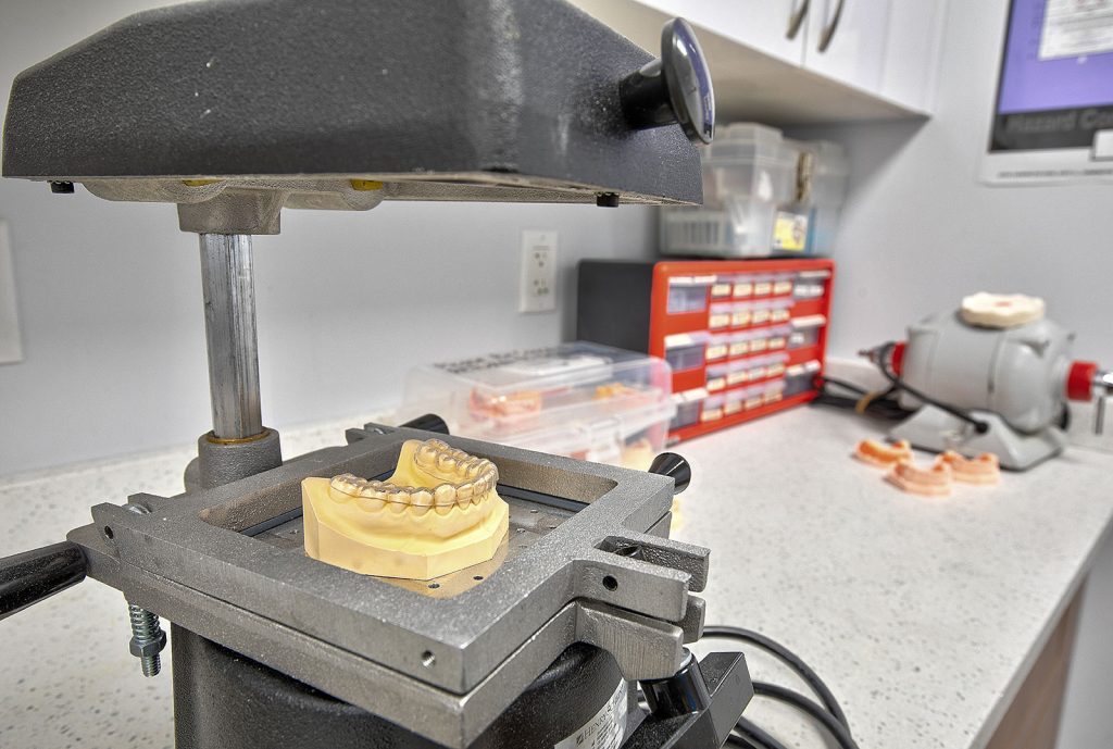 dental lab at Hutchinson Metro Dental